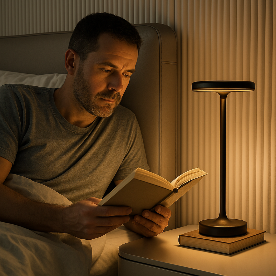 LED Table Lamp - Cordless - Modern Style Lighting - Dimmable - Image 4