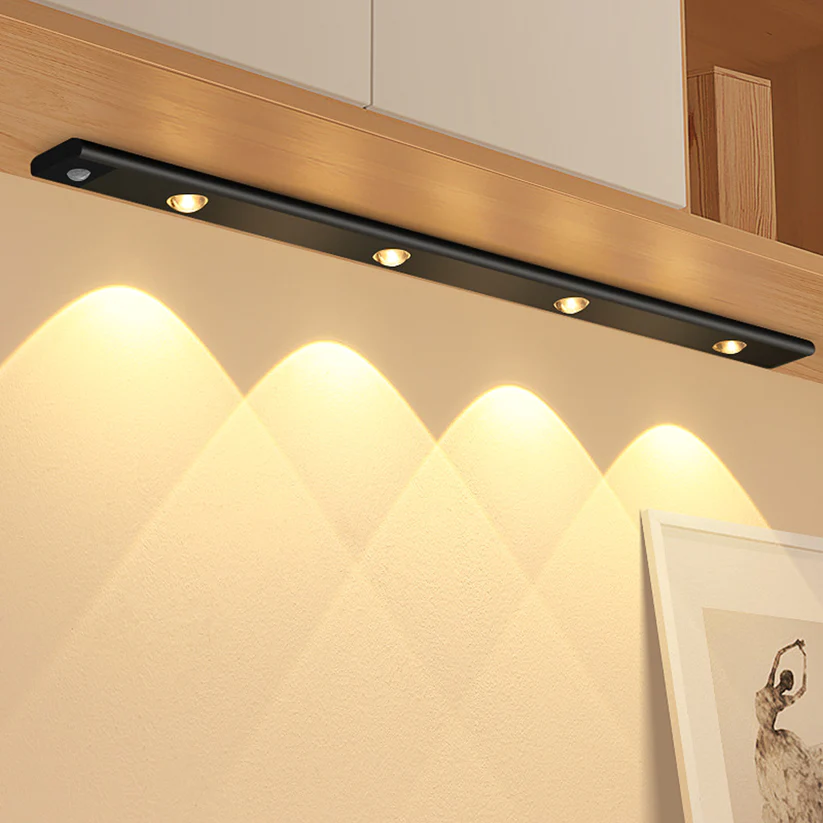LED Under Cabinet Light - Motion Sensor Lighting - Aluminum Alloy - Modern - Image 3