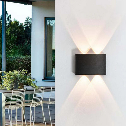 LED Wall Lamp - Modern Style Lighting Fixture - Indoor & Outdoor Aluminium Sconce - Image 1