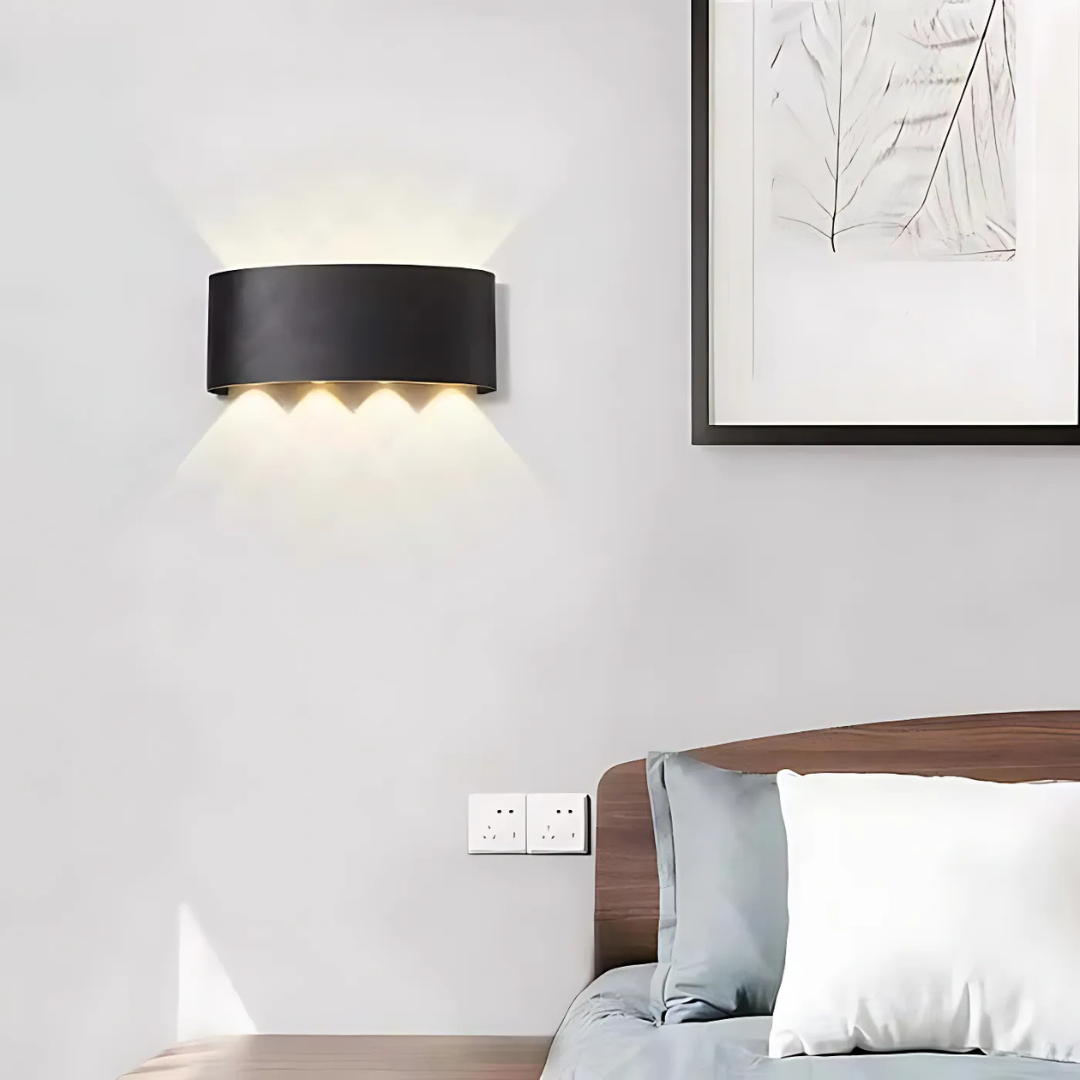 LED Wall Lamp - Modern Style Lighting Fixture - Indoor & Outdoor Aluminium Sconce - Image 2