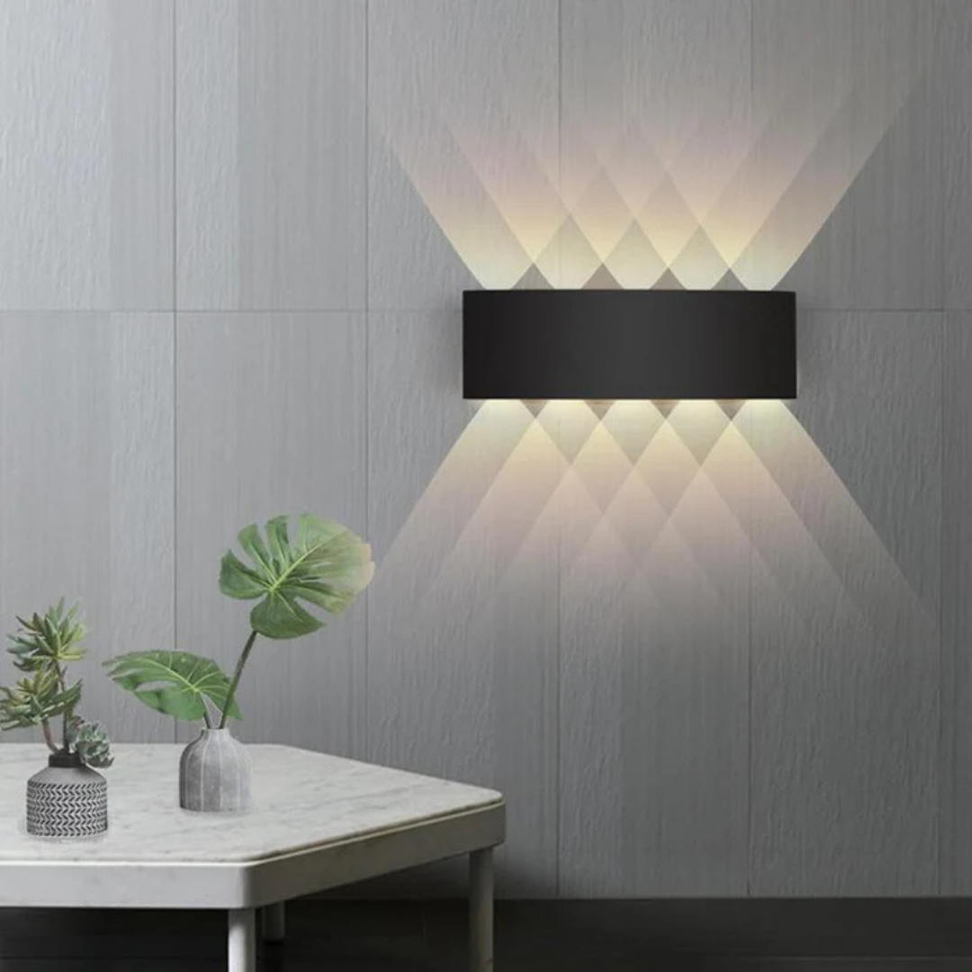 LED Wall Lamp - Modern Style Lighting Fixture - Indoor & Outdoor Aluminium Sconce - Image 4