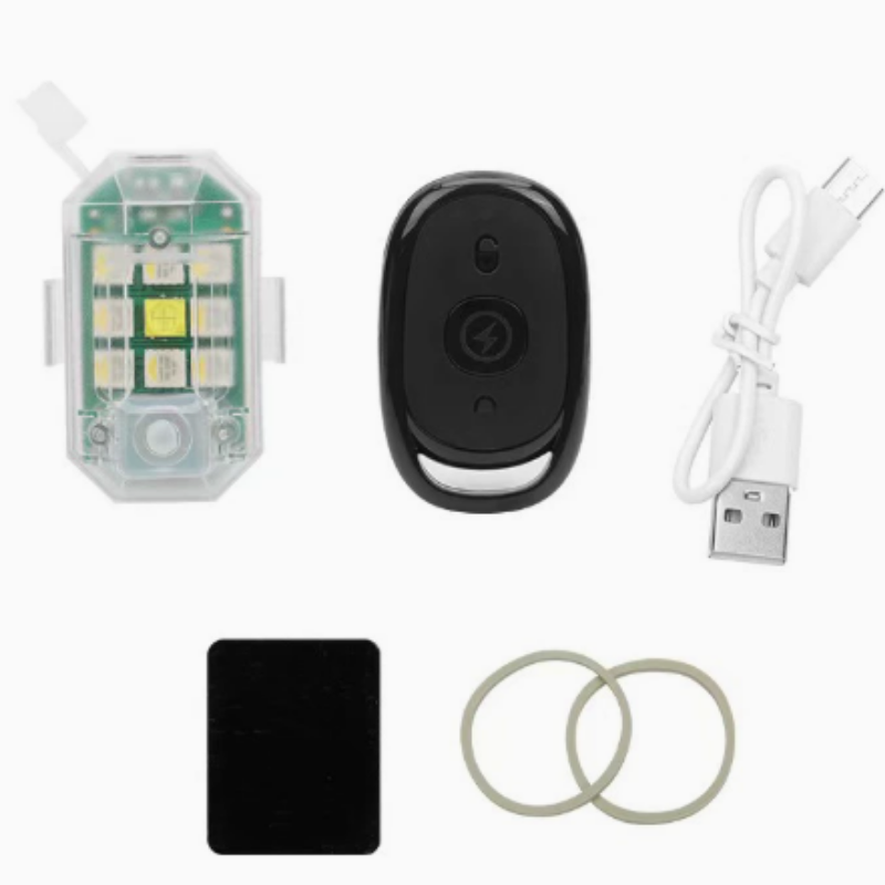 Ledsen FlashingLight: Wireless Remote-Controlled LED Flashing Light