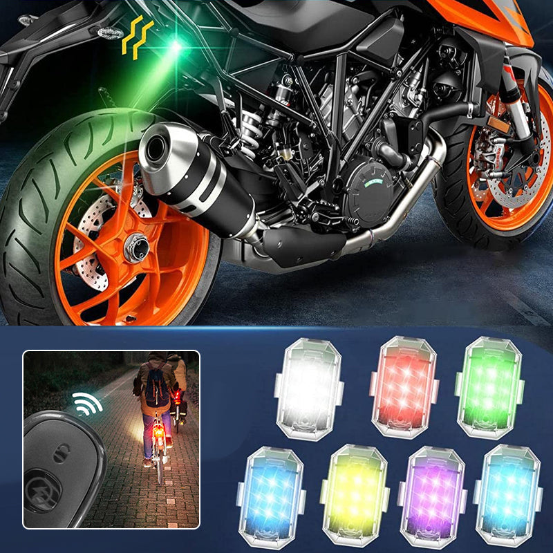 Ledsen FlashingLight: Wireless Remote-Controlled LED Flashing Light