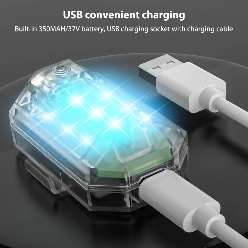Ledsen FlashingLight: Wireless Remote-Controlled LED Flashing Light
