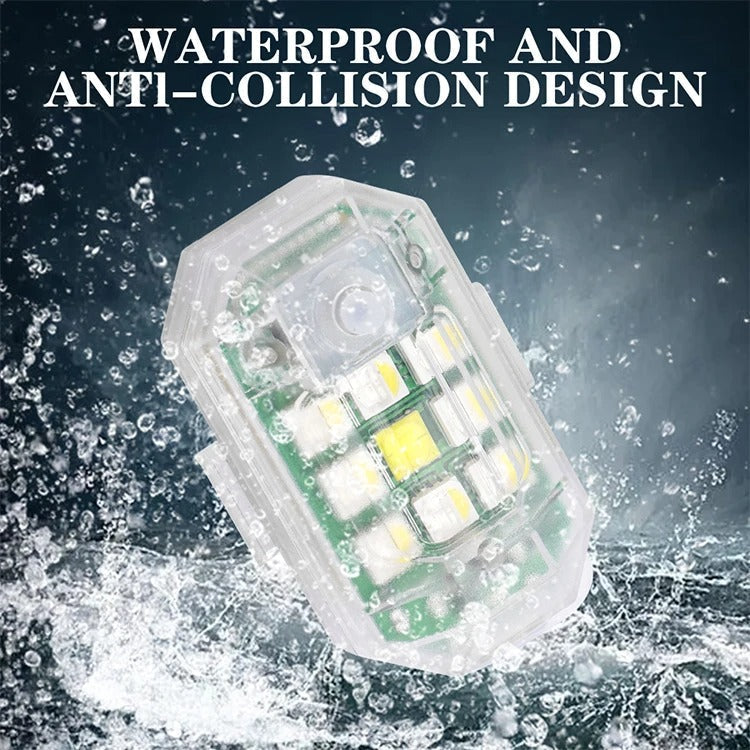 Ledsen FlashingLight: Wireless Remote-Controlled LED Flashing Light