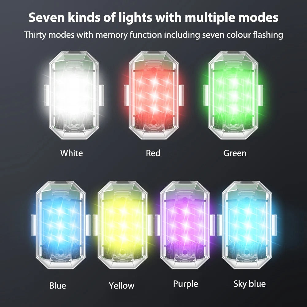 Ledsen FlashingLight: Wireless Remote-Controlled LED Flashing Light
