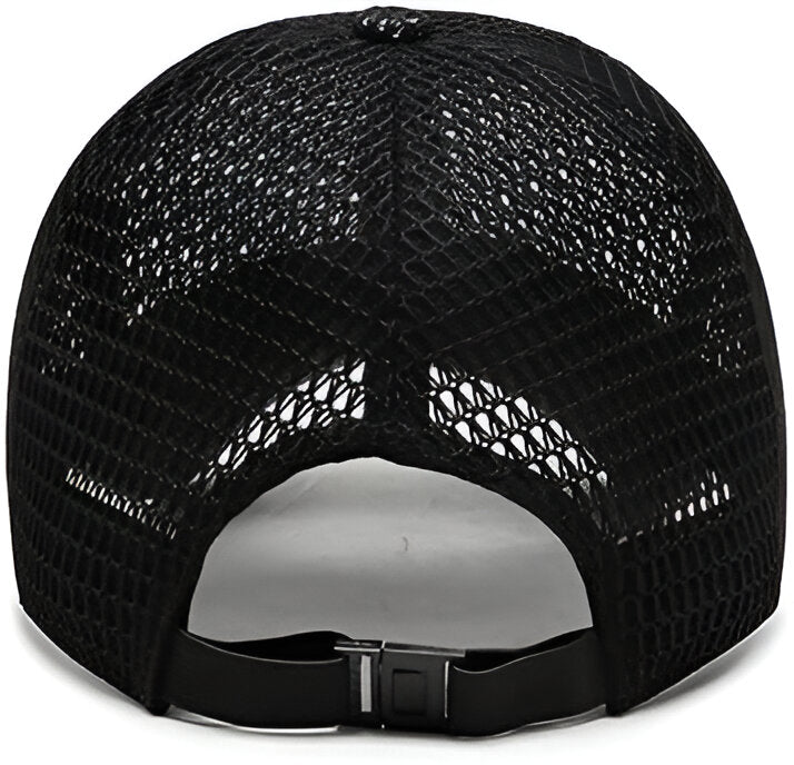 Lightweight Mesh Sports Cap | Adjustable Sweat-Wicking Hat