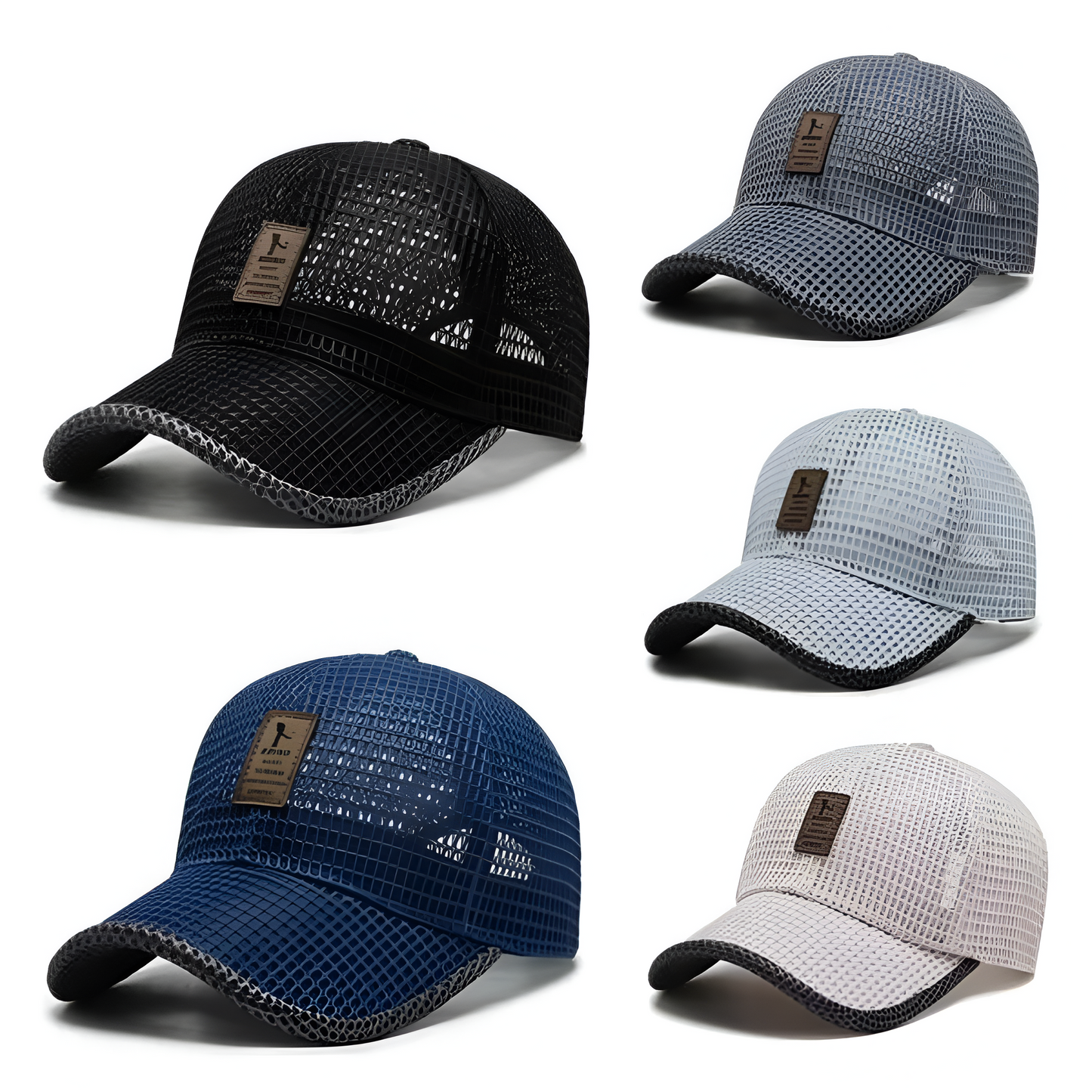 Lightweight Mesh Sports Cap | Adjustable Sweat-Wicking Hat
