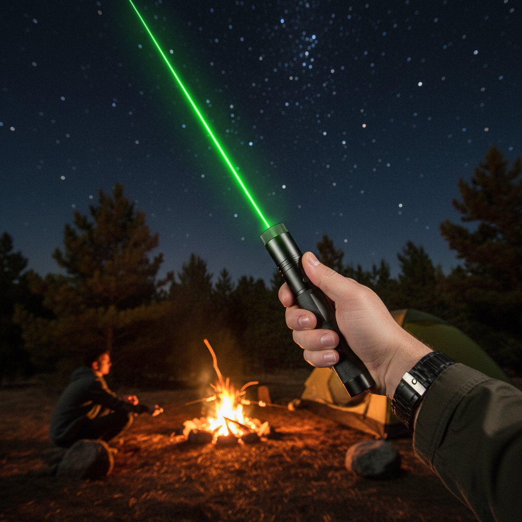 Long-Range Rechargeable Laser Pointer Tool