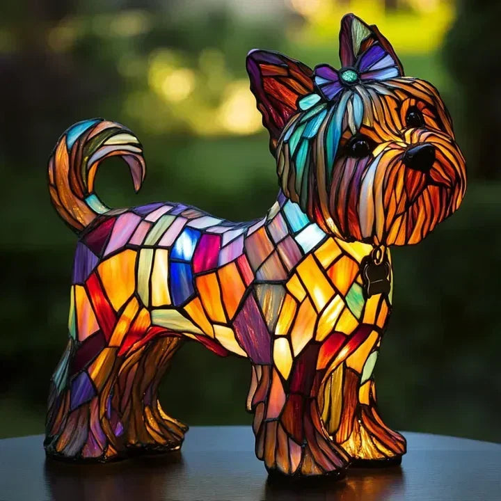 Lumidog Dog Lamp: Unique Handmade Ambient Lighting & Decoration