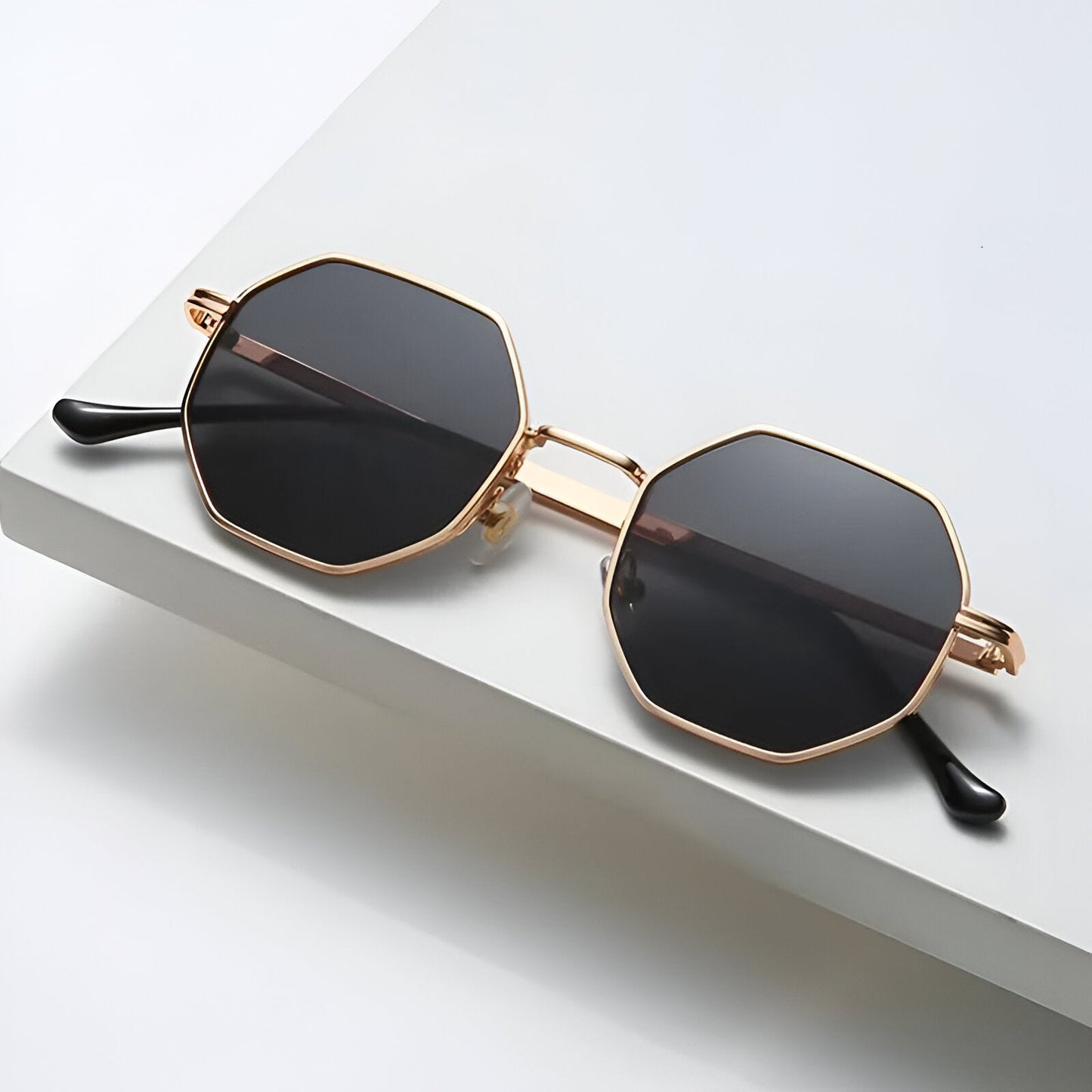 Luminex Octagon Sunglasses with UV400 Protection
