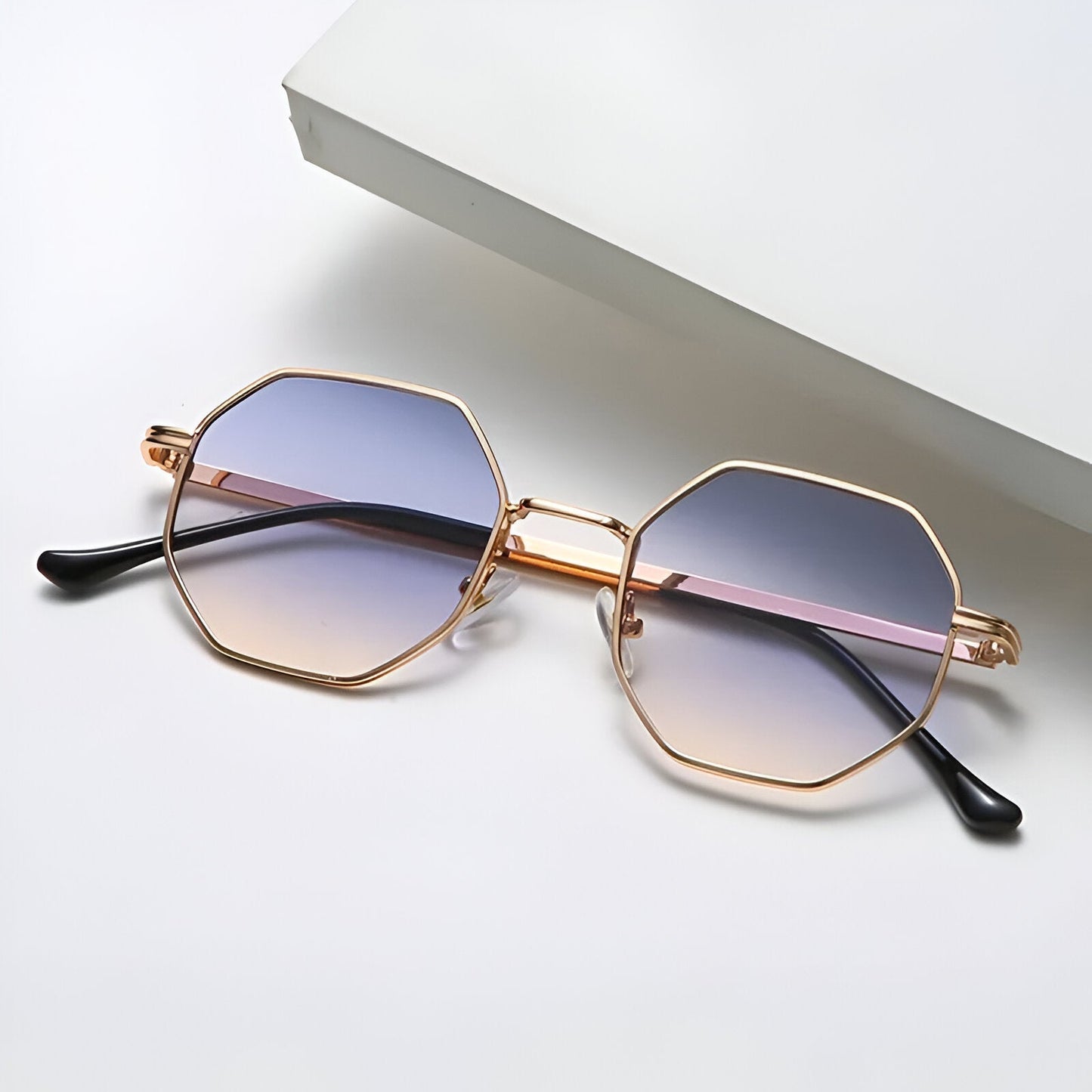 Luminex Octagon Sunglasses with UV400 Protection