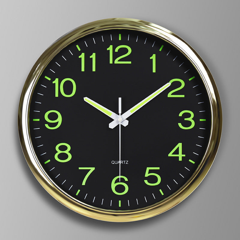 Luminous Wall Clock - Metal Frame - Modern Decor - Large Size - Image 5