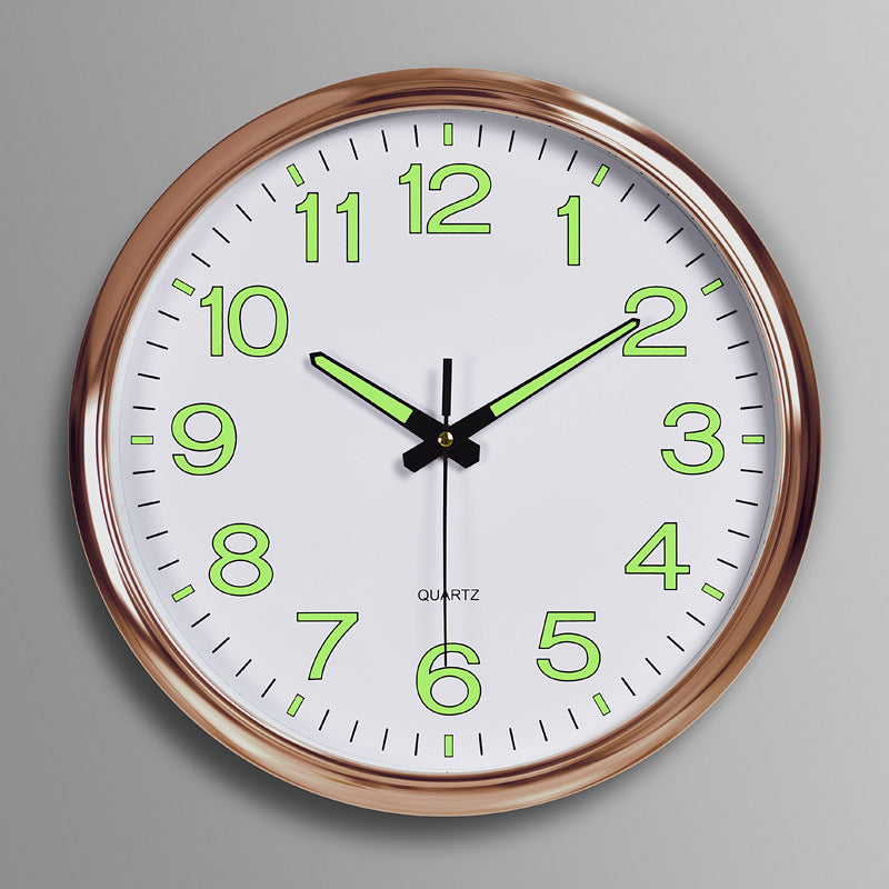Luminous Wall Clock - Metal Frame - Modern Decor - Large Size - Image 6