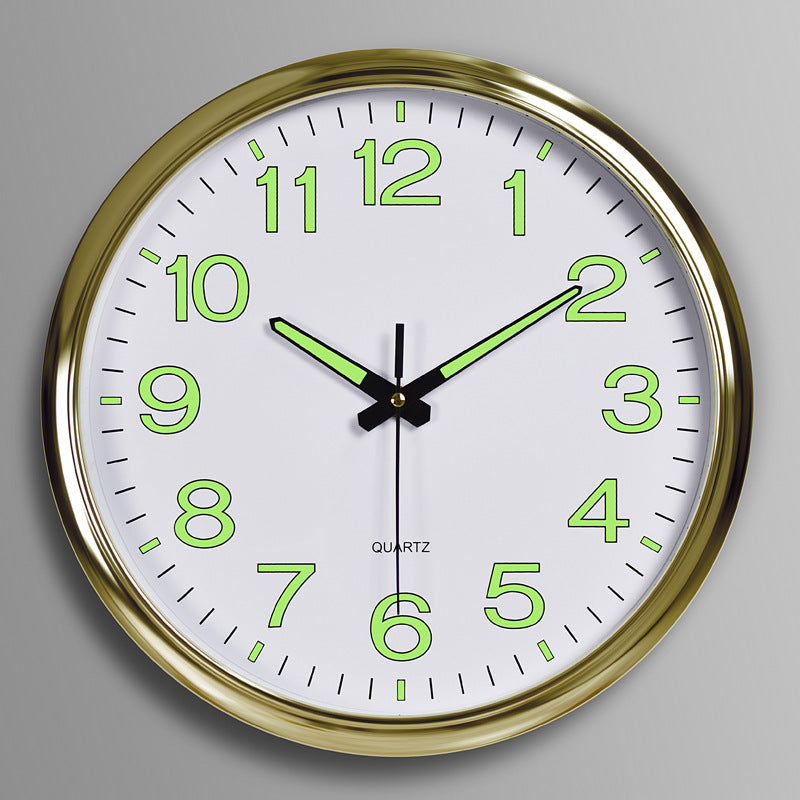 Luminous Wall Clock - Metal Frame - Modern Decor - Large Size - Image 8