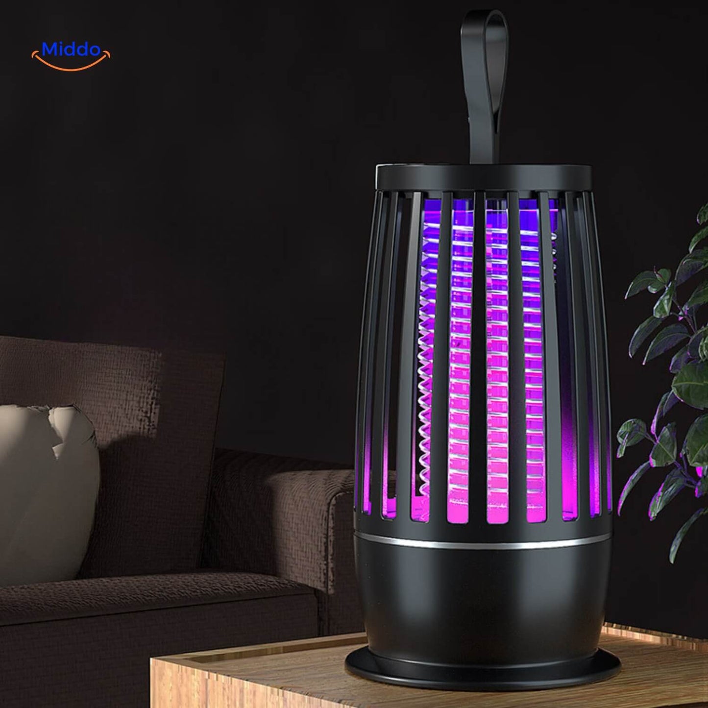 LumiZap | Electric UV Insect Zapper with USB, Ideal for Living Room and Bedroom