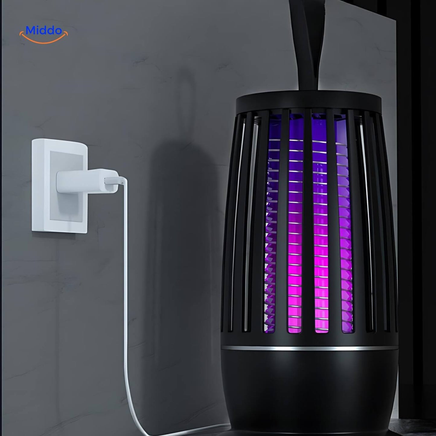 LumiZap | Electric UV Insect Zapper with USB, Ideal for Living Room and Bedroom