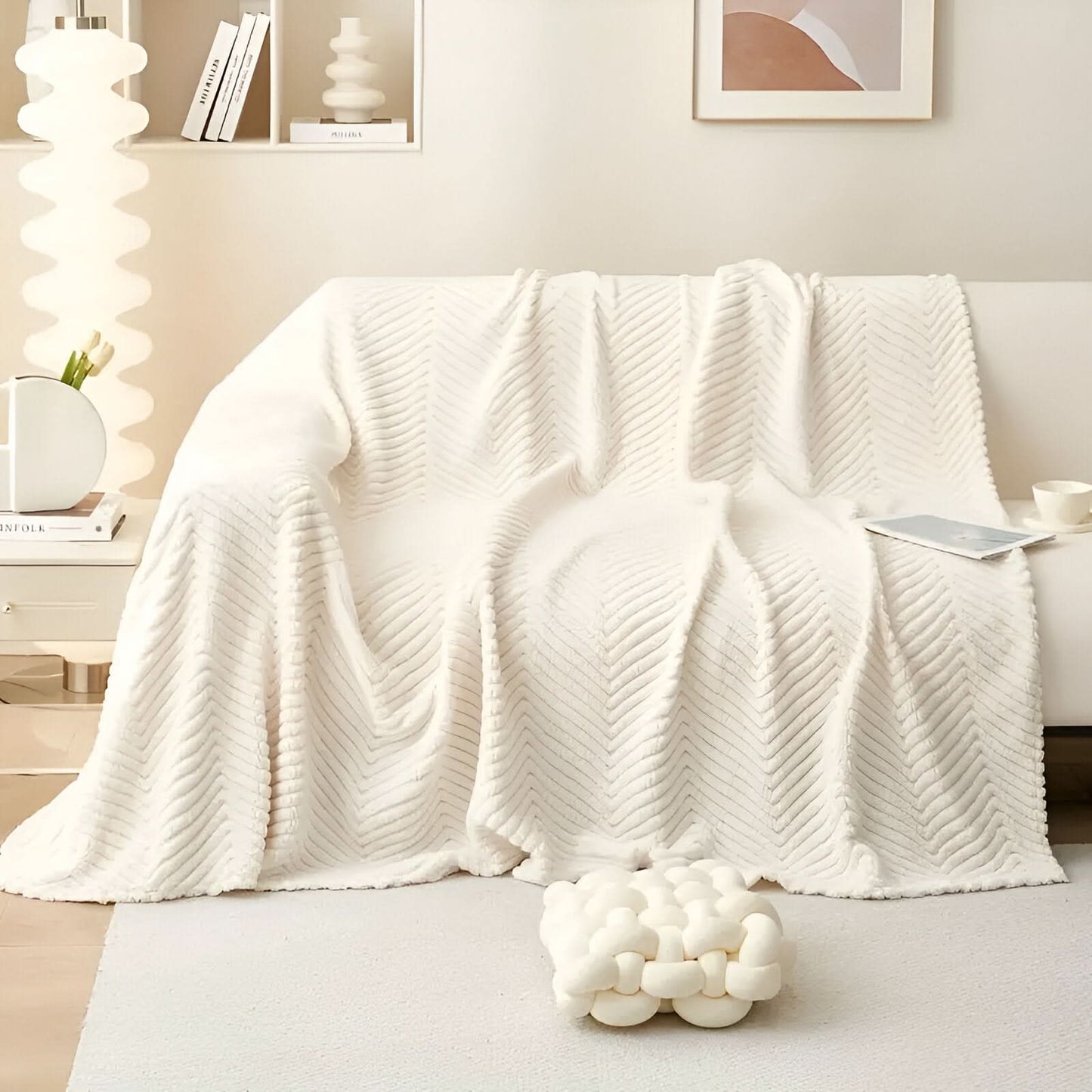 LuxuraWrap Sofa Cover – Non-Slip Pet-Friendly Couch Protector