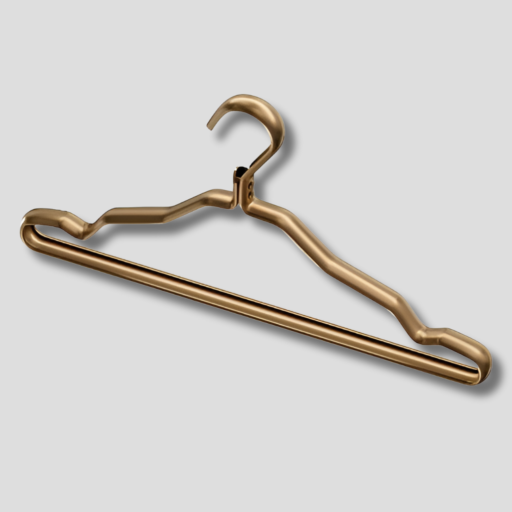 Luxury Non-Slip Aluminium Hangers – Organization & Style for the Wardrobe