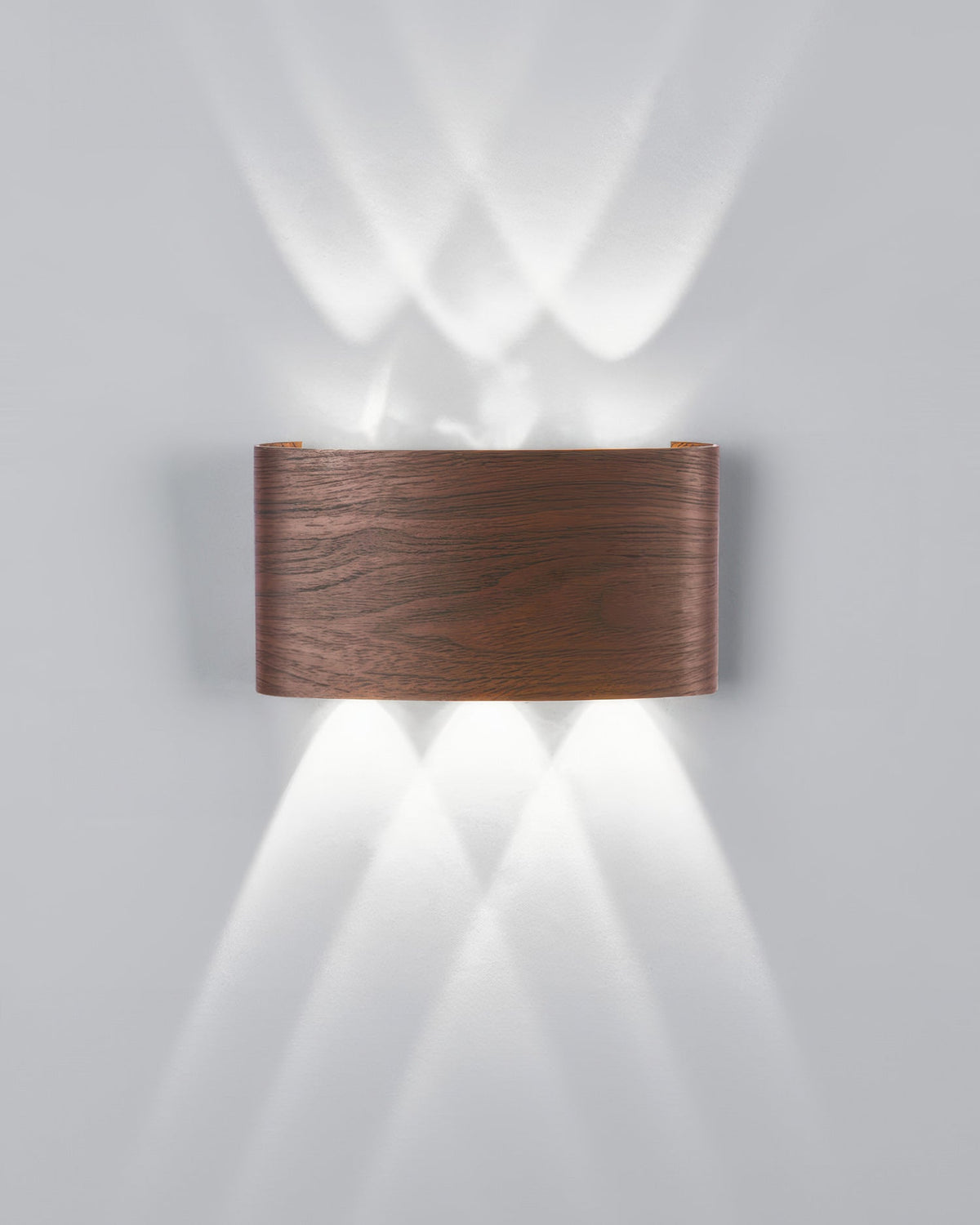 Luxury Wood-Grain Wall Lamp for Timeless Ambiance