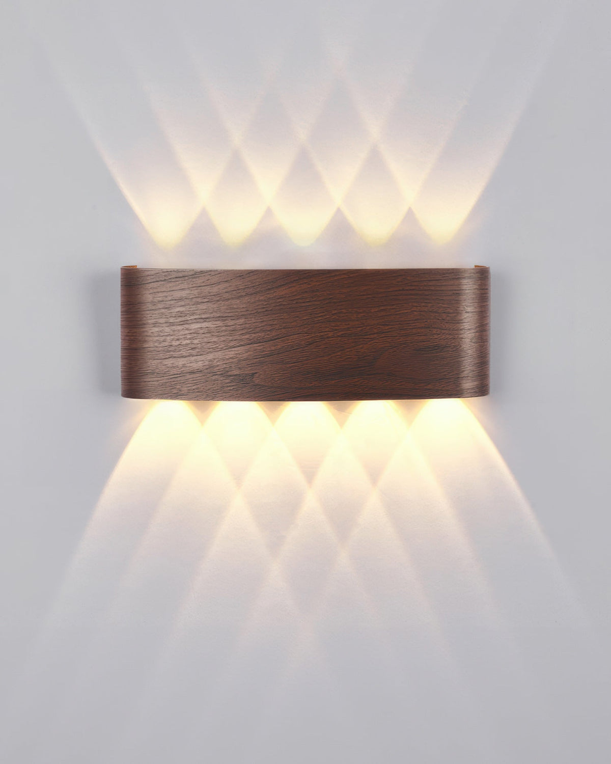 Luxury Wood-Grain Wall Lamp for Timeless Ambiance
