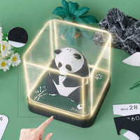 Magic 2026 Calendar – Panda with Lights