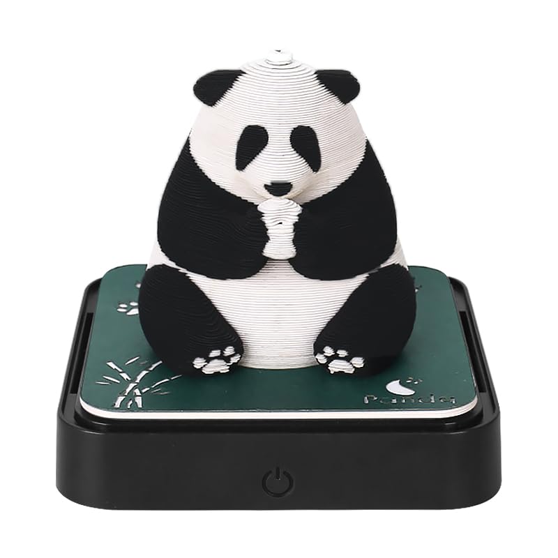 Magic 2026 Calendar – Panda with Lights