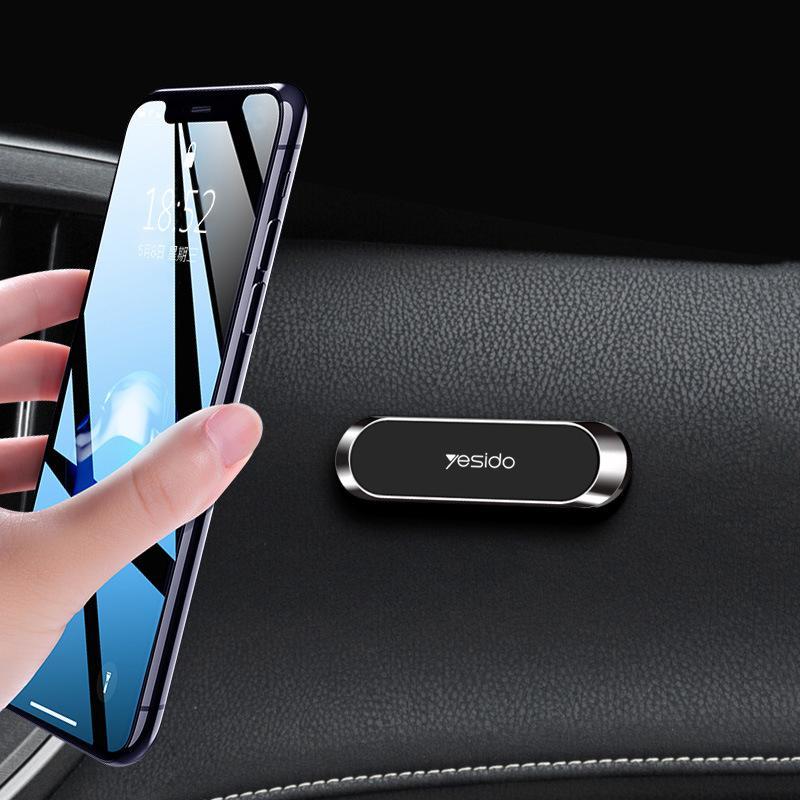 Magnetic Car Phone Holder - Compact and Secure Mount