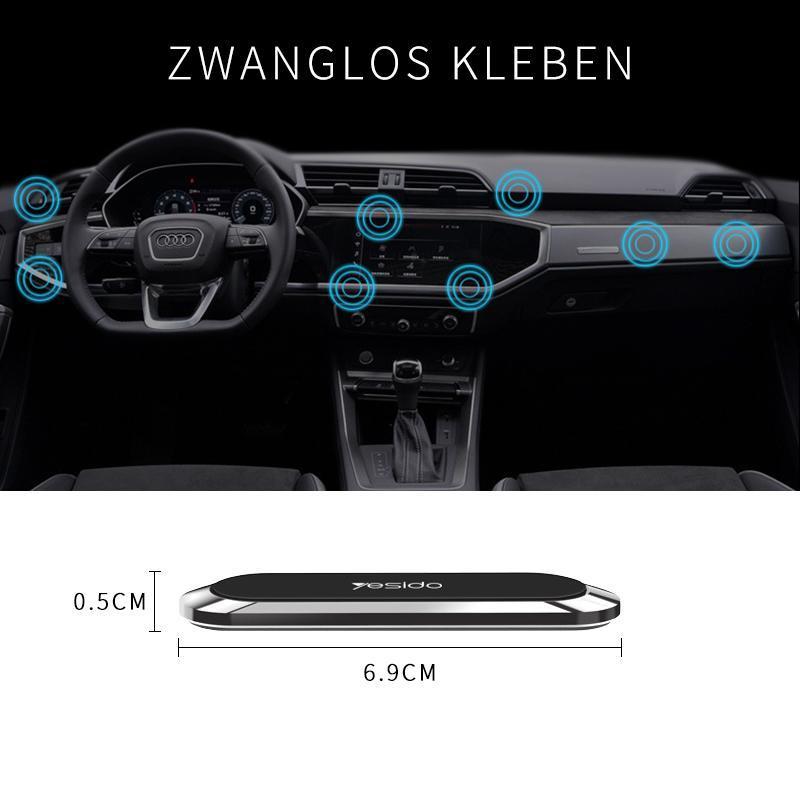 Magnetic Car Phone Holder - Compact and Secure Mount