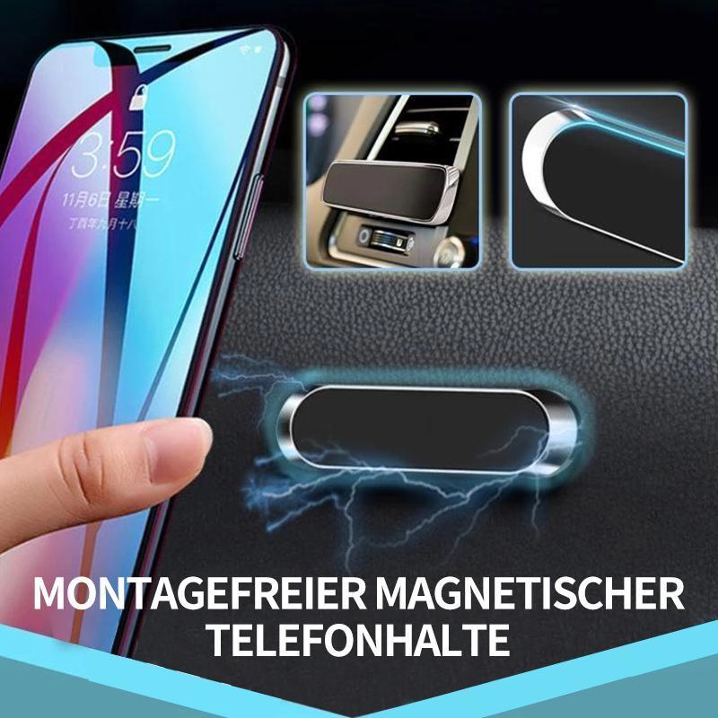 Magnetic Car Phone Holder - Compact and Secure Mount