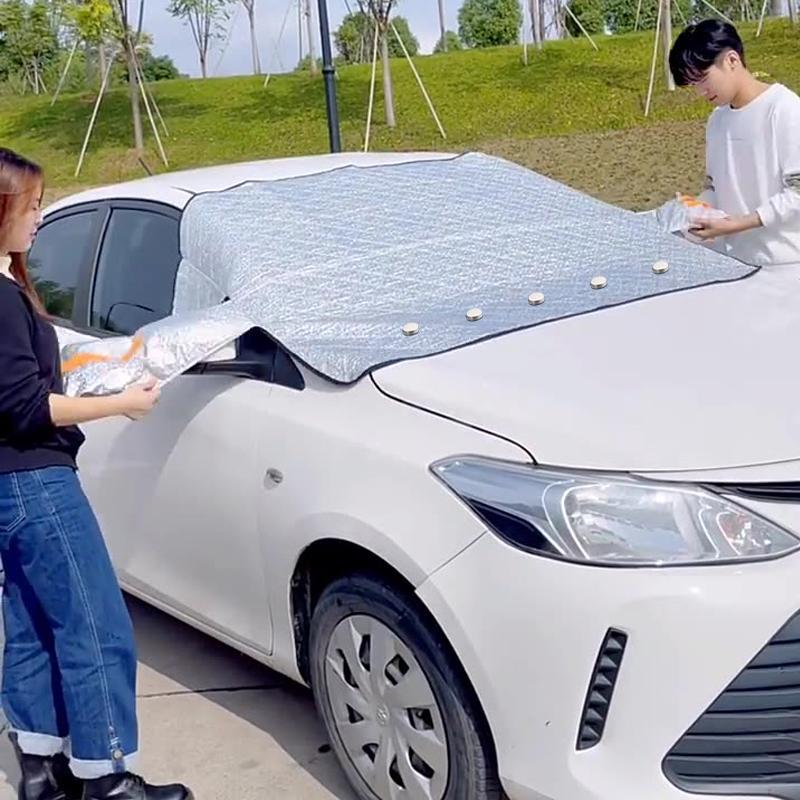 Magnetic Car Snow and Frost Cover for All Vehicles