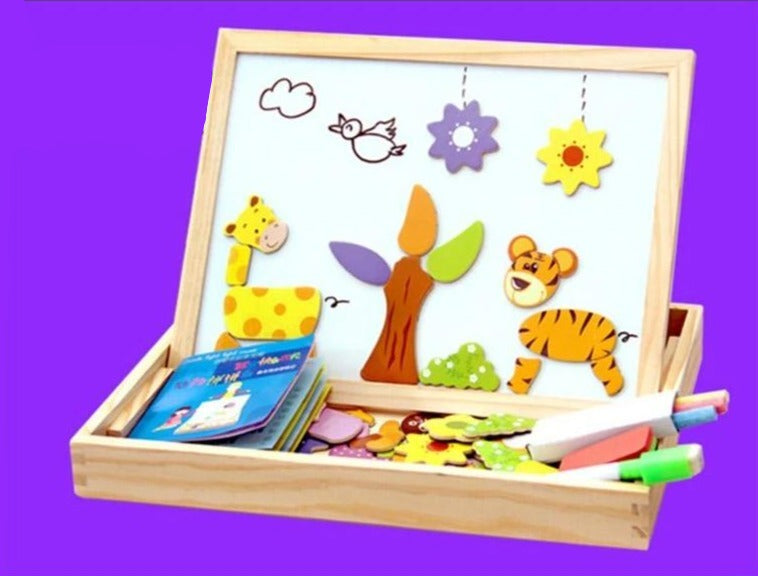 Magnetic Drawing and Puzzle Board