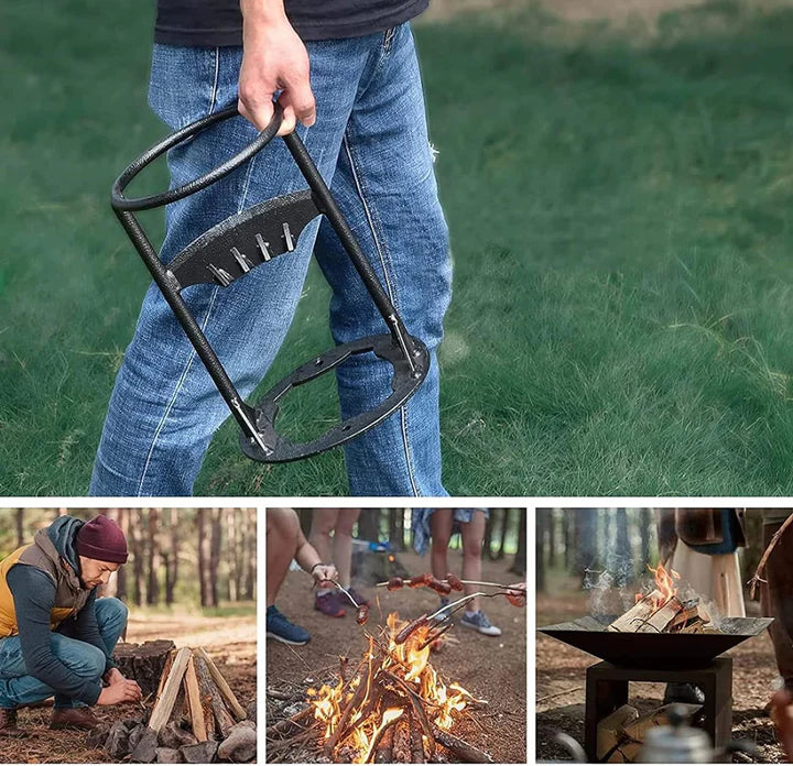 Manual Wood Splitter - Heavy Duty Firewood Kindling Splitter - Gadget - Image 4