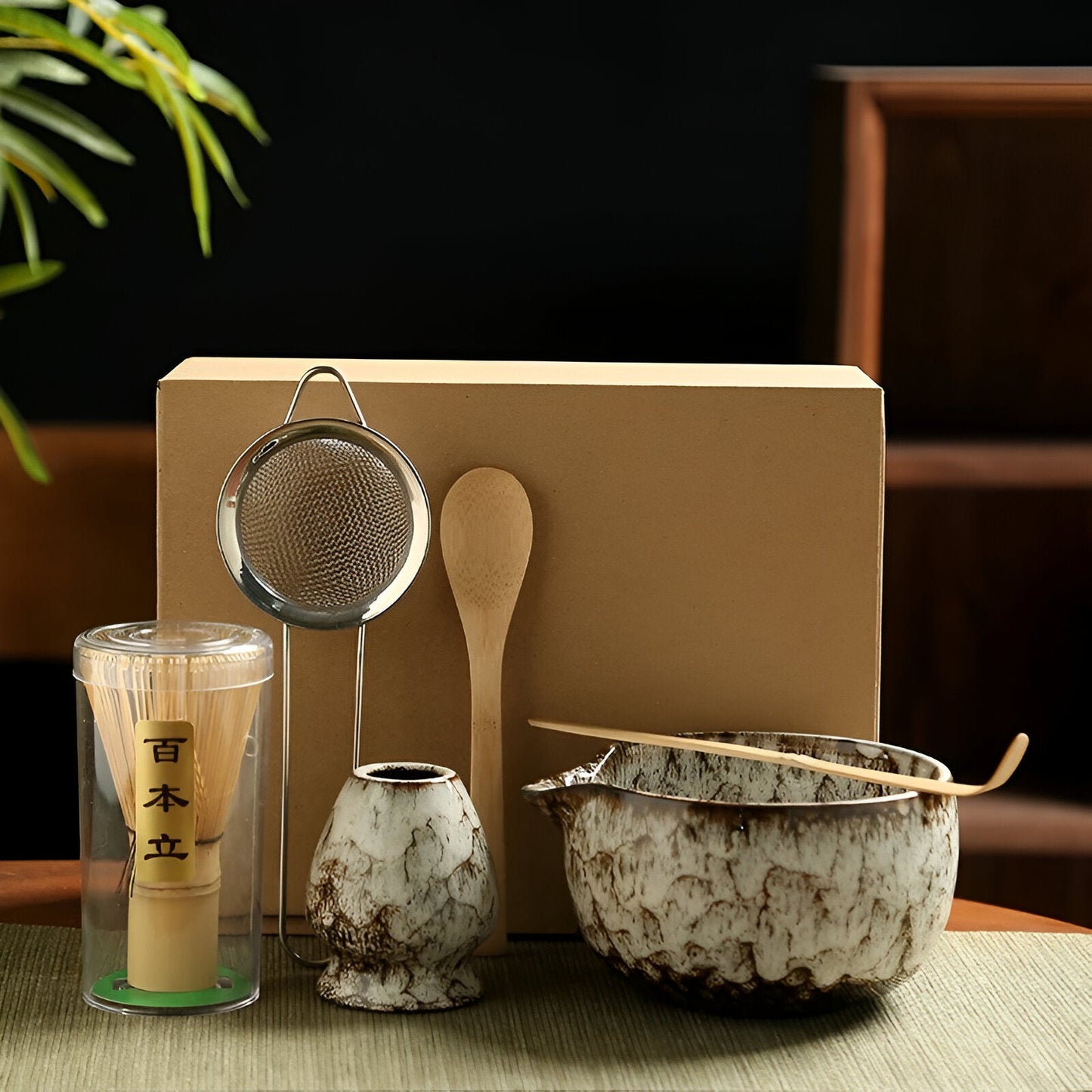 Matcha Tea Set - 6 Piece Traditional Preparation Kit - Authentic Style - Image 3