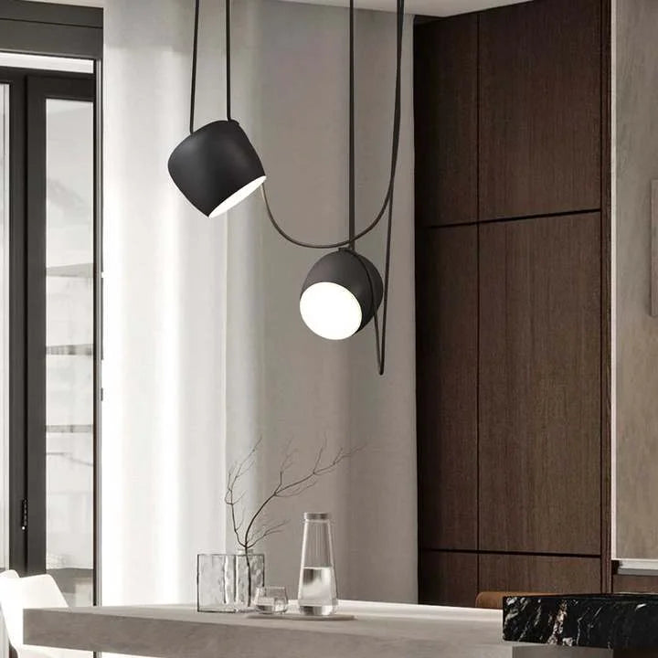 Matte Pendant Lamp - Modern Scandinavian Style Hanging Light - Image 10