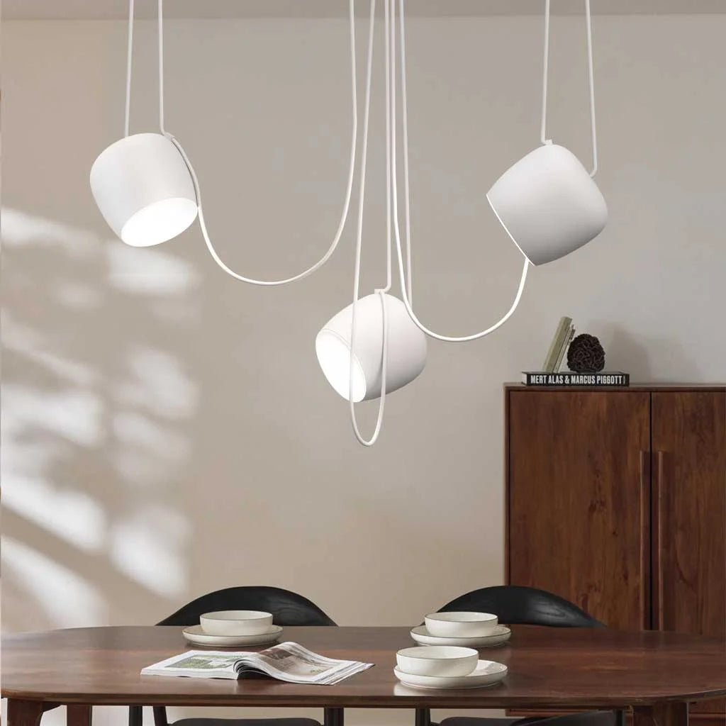 Matte Pendant Lamp - Modern Scandinavian Style Hanging Light - Image 12