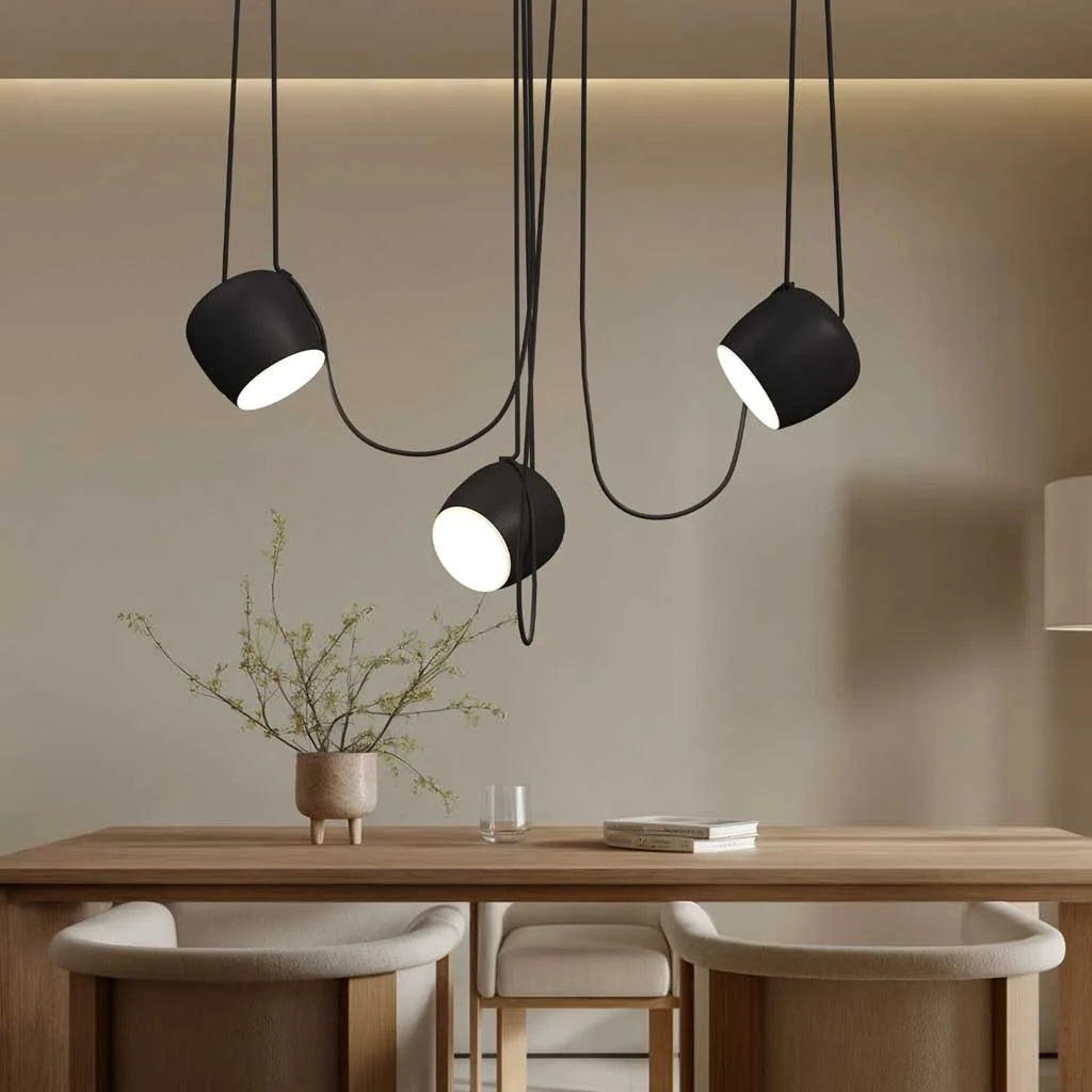Matte Pendant Lamp - Modern Scandinavian Style Hanging Light - Image 13