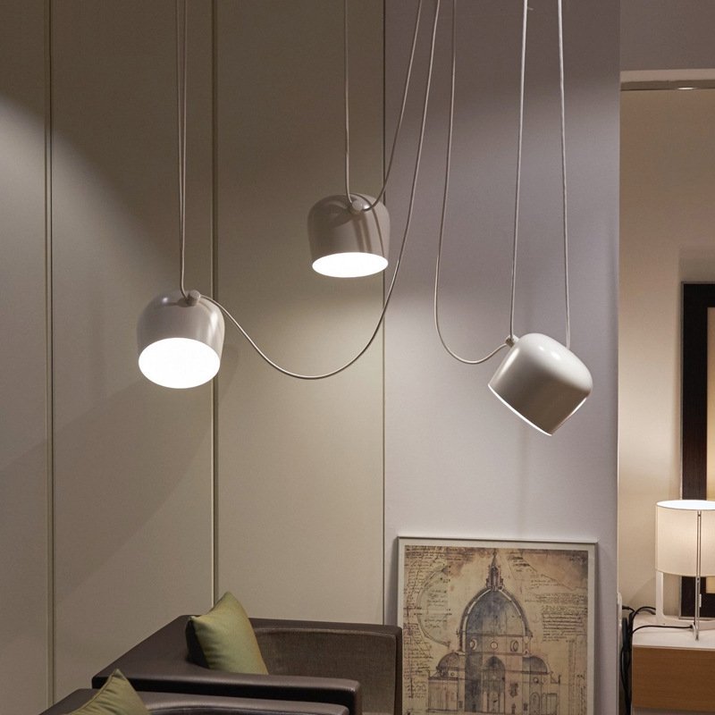 Matte Pendant Lamp - Modern Scandinavian Style Hanging Light - Image 4