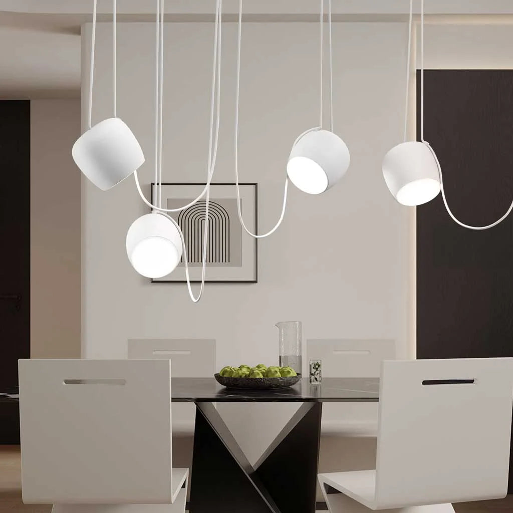Matte Pendant Lamp - Modern Scandinavian Style Hanging Light - Image 8