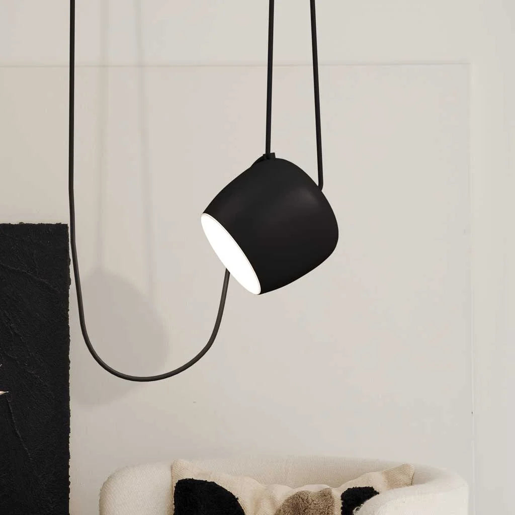 Matte Pendant Lamp - Modern Scandinavian Style Hanging Light - Image 9
