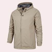 Men's All-Season Hooded Outdoor Windbreaker Jacket