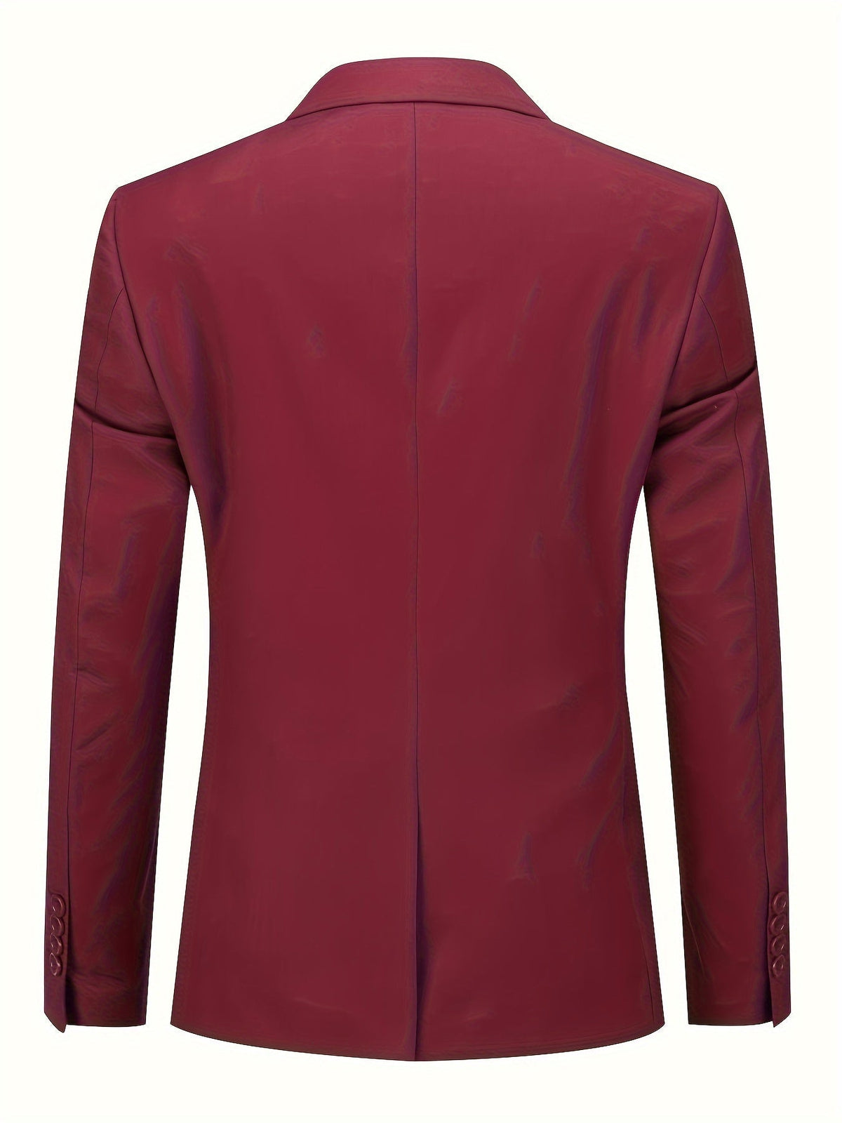 Men's Breathable Tailored-Fit Office Blazer Jacket