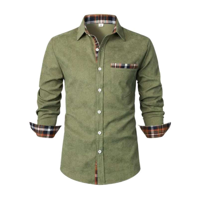 Men's Casual Long-Sleeved Shirt