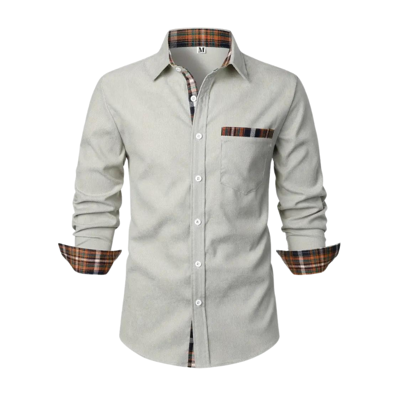 Men's Casual Long-Sleeved Shirt