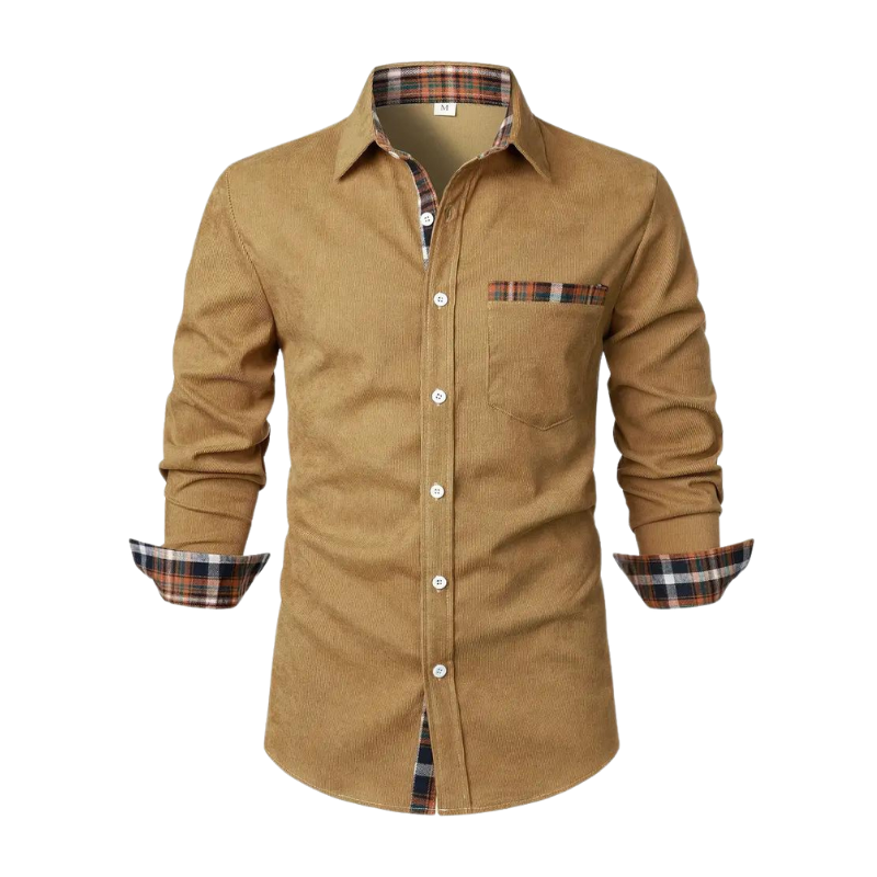Men's Casual Long-Sleeved Shirt