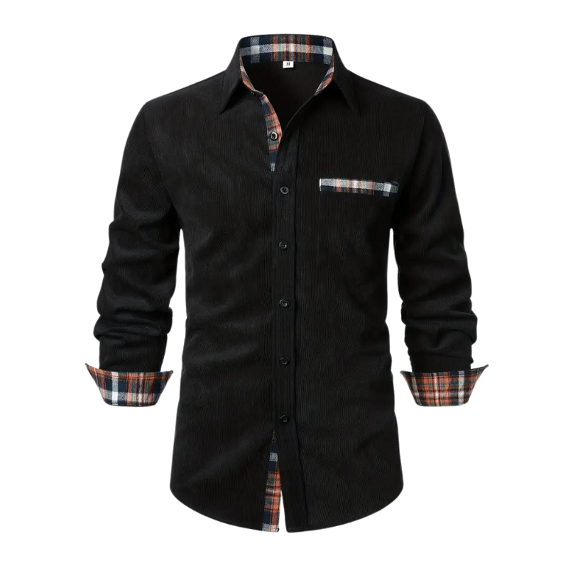 Men's Casual Long-Sleeved Shirt