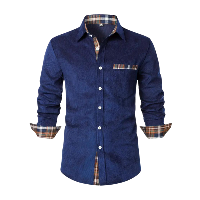 Men's Casual Long-Sleeved Shirt