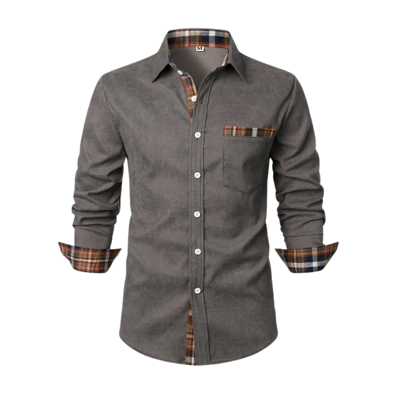 Men's Casual Long-Sleeved Shirt