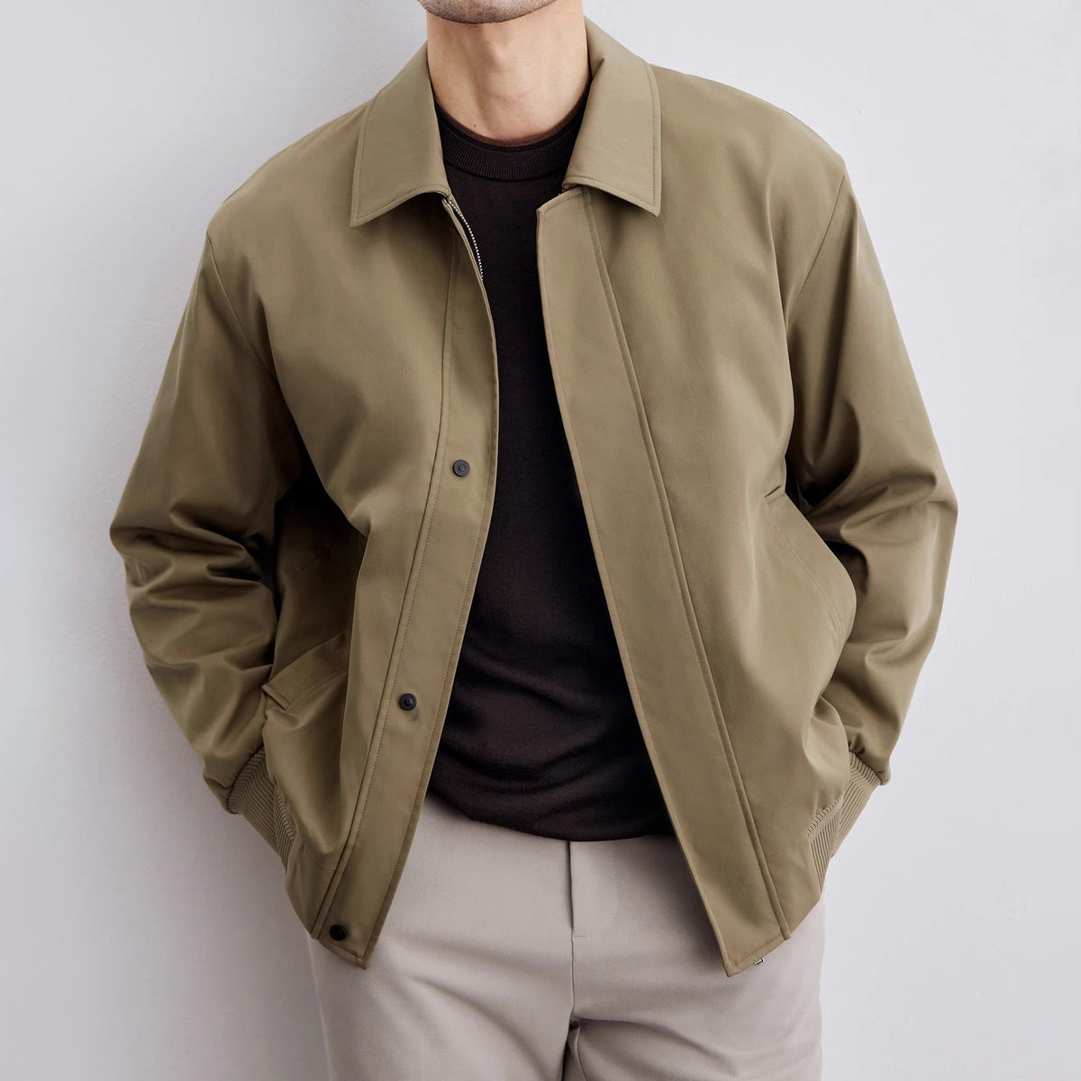 Men's Casual Waterproof Bomber Jacket