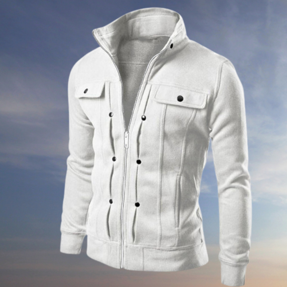 Men's Elegant Long-Fit Jacket, High Quality